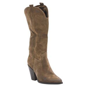 OROSCURO Made In Italy Suede Western Boots
